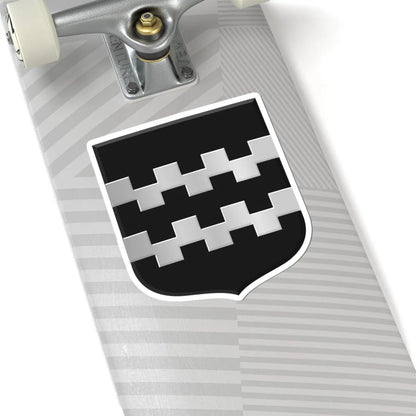 Nederslingerland wapen (Netherlands) (Coat of Arms) STICKER Vinyl Kiss-Cut Decal - The Sticker Space