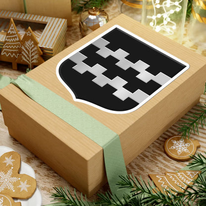 Nederslingerland wapen (Netherlands) (Coat of Arms) STICKER Vinyl Kiss-Cut Decal - The Sticker Space