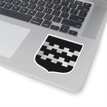 Nederslingerland wapen (Netherlands) (Coat of Arms) STICKER Vinyl Kiss-Cut Decal - The Sticker Space