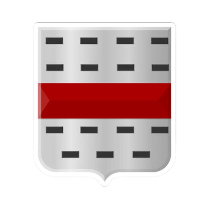 Nederveen-Cappel wapen (Netherlands) (Coat of Arms) STICKER Vinyl Kiss-Cut Decal 2 Inch White - The Sticker Space