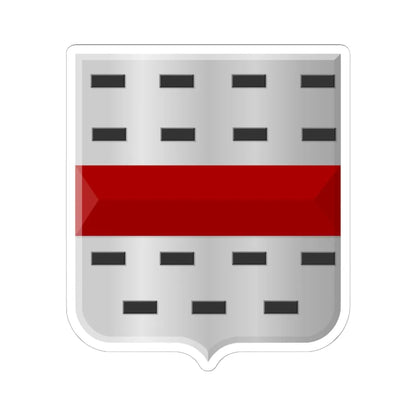 Nederveen-Cappel wapen (Netherlands) (Coat of Arms) STICKER Vinyl Kiss-Cut Decal 6 Inch White - The Sticker Space