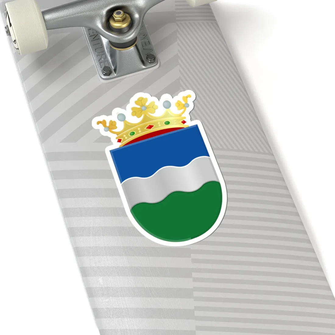 Nederweert wapen (Netherlands) (Coat of Arms) STICKER Vinyl Kiss-Cut Decal - The Sticker Space