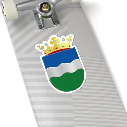 Nederweert wapen (Netherlands) (Coat of Arms) STICKER Vinyl Kiss-Cut Decal - The Sticker Space