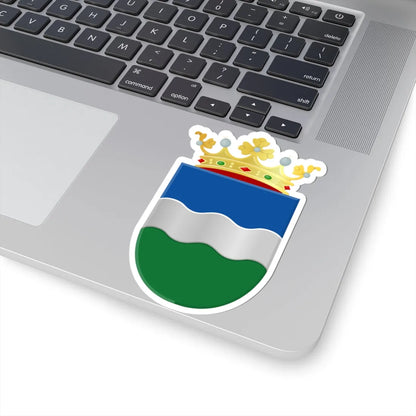 Nederweert wapen (Netherlands) (Coat of Arms) STICKER Vinyl Kiss-Cut Decal - The Sticker Space