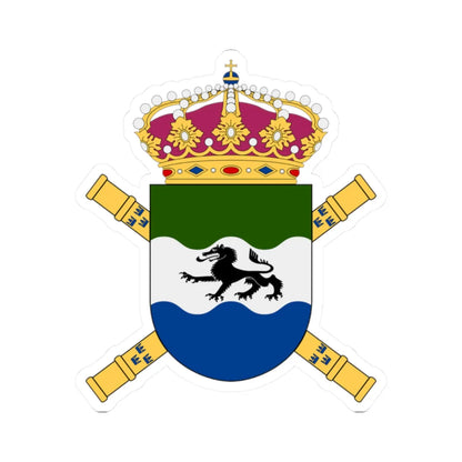 Nedre norra arméfördelningen vapen (Sweden) (Coat of Arms) STICKER Vinyl Kiss-Cut Decal 2 Inch White - The Sticker Space