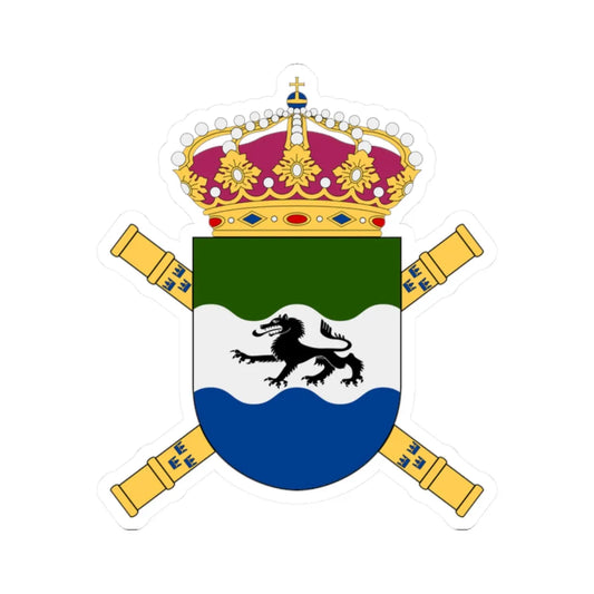 Nedre norra arméfördelningen vapen (Sweden) (Coat of Arms) STICKER Vinyl Kiss-Cut Decal 2 Inch White - The Sticker Space