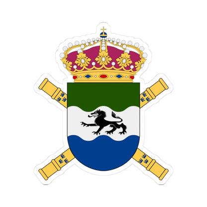 Nedre norra arméfördelningen vapen (Sweden) (Coat of Arms) STICKER Vinyl Kiss-Cut Decal 3 Inch White - The Sticker Space