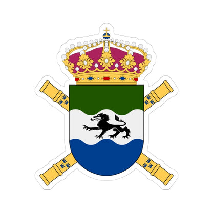 Nedre norra arméfördelningen vapen (Sweden) (Coat of Arms) STICKER Vinyl Kiss-Cut Decal 4 Inch White - The Sticker Space
