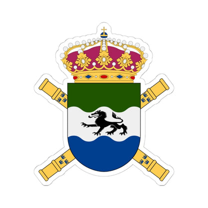 Nedre norra arméfördelningen vapen (Sweden) (Coat of Arms) STICKER Vinyl Kiss-Cut Decal 6 Inch White - The Sticker Space