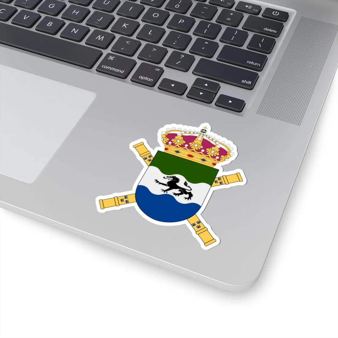 Nedre norra arméfördelningen vapen (Sweden) (Coat of Arms) STICKER Vinyl Kiss-Cut Decal - The Sticker Space