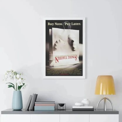 NEEDFUL THINGS 1993 - Framed Movie Poster - The Sticker Space