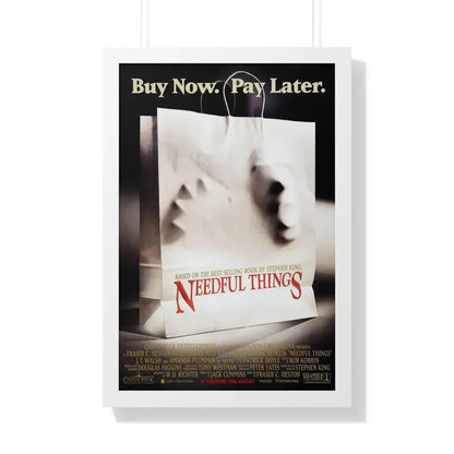 NEEDFUL THINGS 1993 - Framed Movie Poster - The Sticker Space