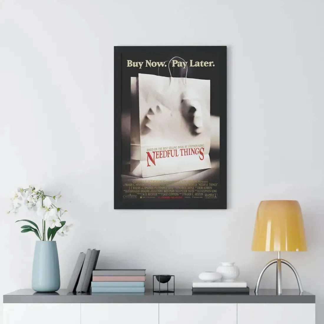 NEEDFUL THINGS 1993 - Framed Movie Poster - The Sticker Space