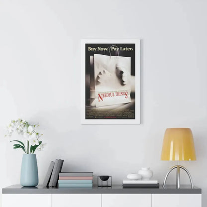 NEEDFUL THINGS 1993 - Framed Movie Poster - The Sticker Space