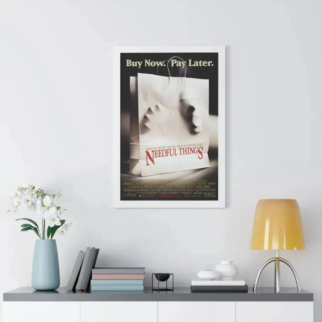 NEEDFUL THINGS 1993 - Framed Movie Poster - The Sticker Space