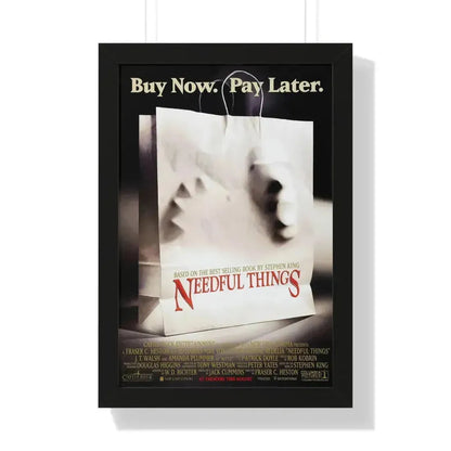NEEDFUL THINGS 1993 - Framed Movie Poster - The Sticker Space