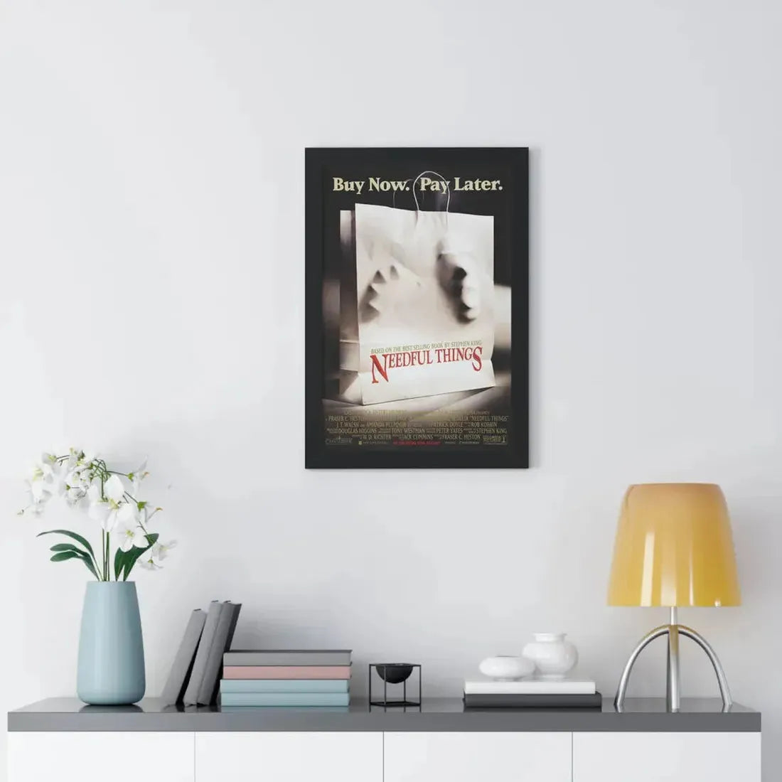 NEEDFUL THINGS 1993 - Framed Movie Poster - The Sticker Space