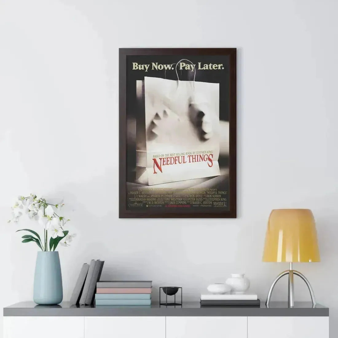 NEEDFUL THINGS 1993 - Framed Movie Poster - The Sticker Space