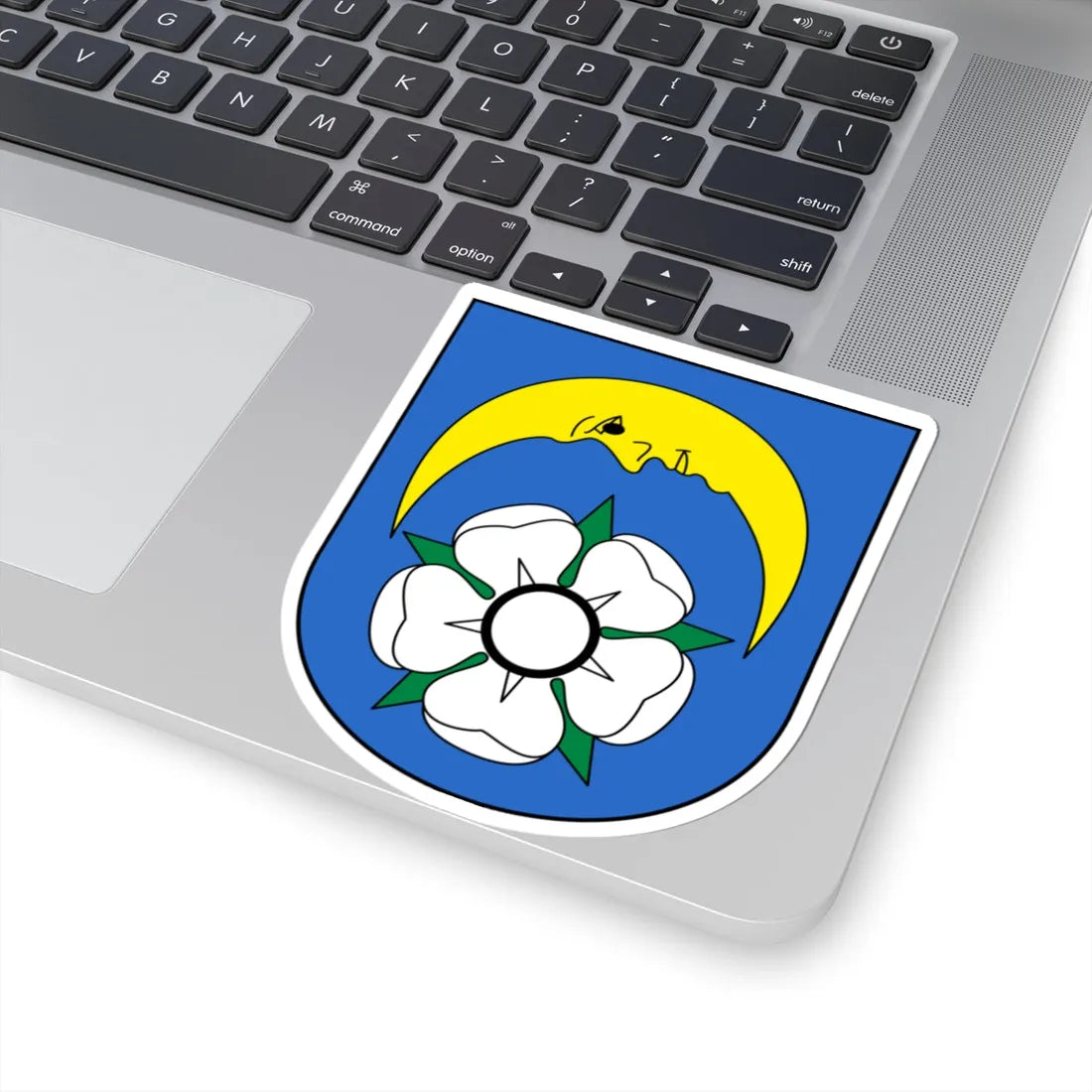 Neerach-blazon (Switzerland) (Coat of Arms) STICKER Vinyl Kiss-Cut Decal - The Sticker Space