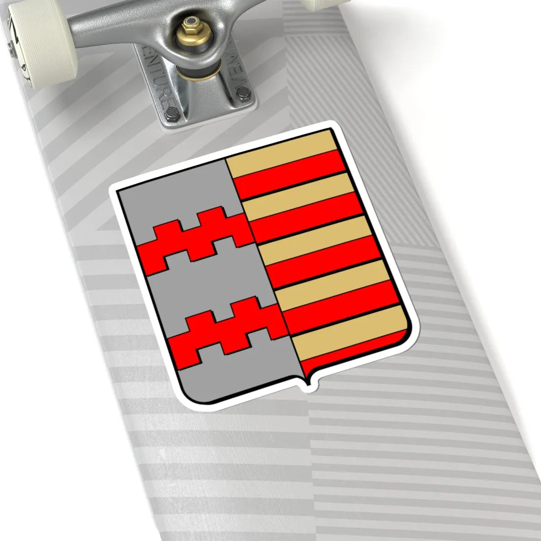 Neerpelt coa (Belgium) (Coat of Arms) STICKER Vinyl Kiss-Cut Decal - The Sticker Space