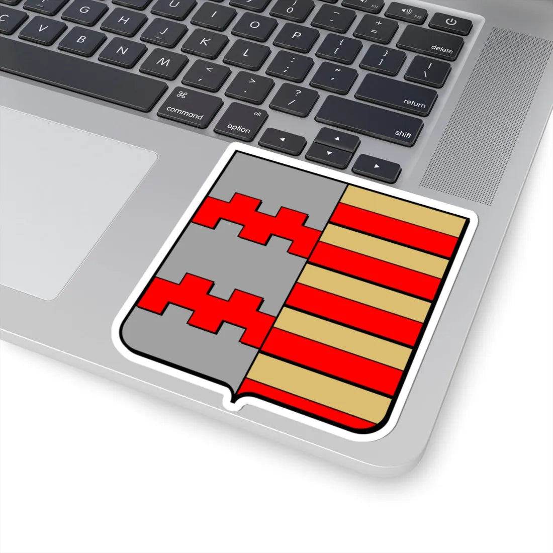 Neerpelt coa (Belgium) (Coat of Arms) STICKER Vinyl Kiss-Cut Decal - The Sticker Space