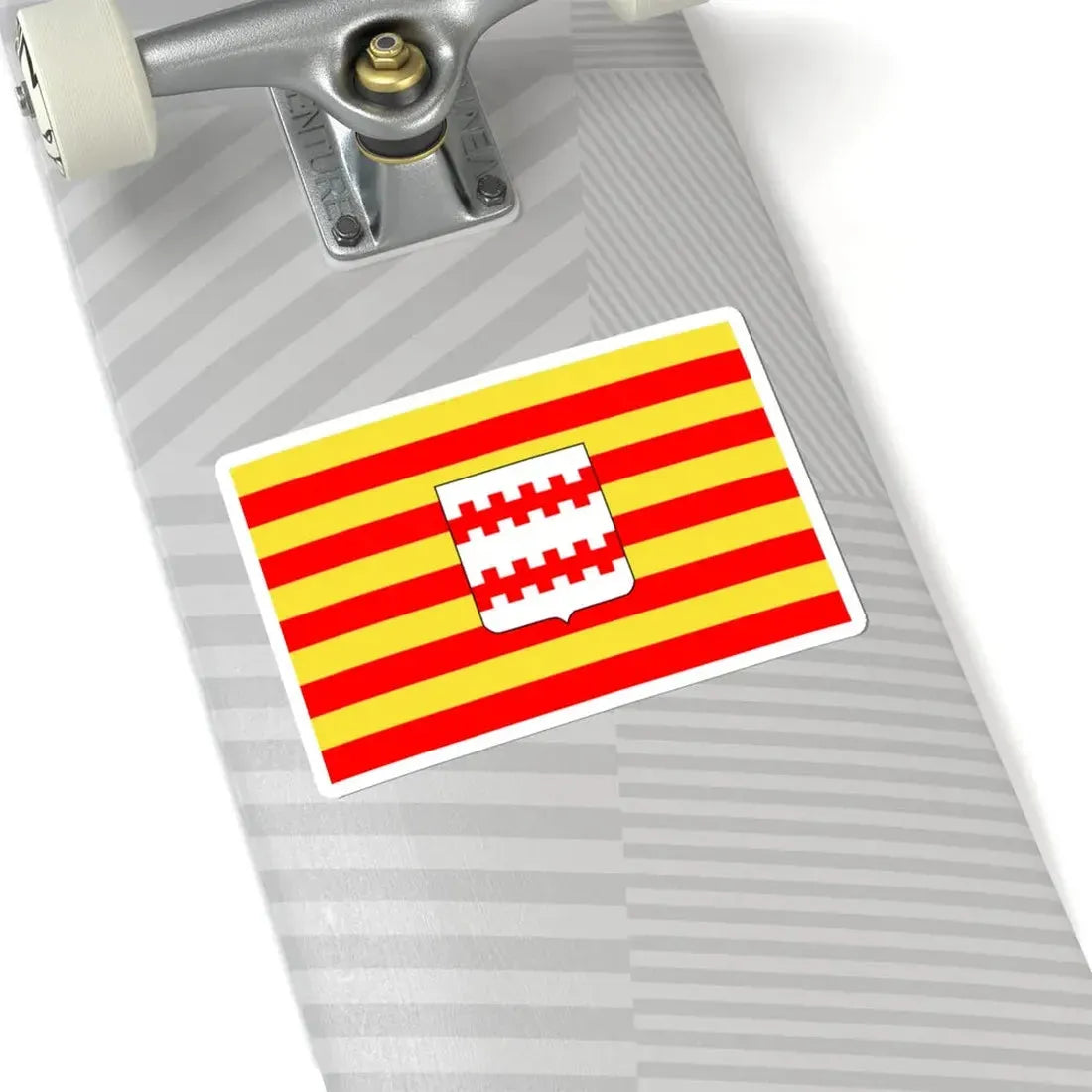 Neerpelt vlag (Belgium) STICKER Vinyl Kiss-Cut Decal - The Sticker Space