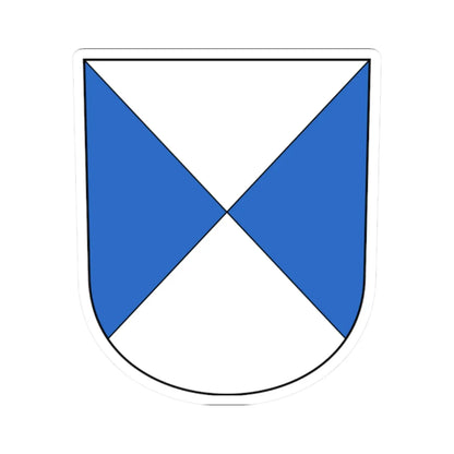 Neftenbach-blazon (Switzerland) (Coat of Arms) STICKER Vinyl Kiss-Cut Decal 2 Inch White - The Sticker Space