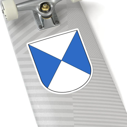 Neftenbach-blazon (Switzerland) (Coat of Arms) STICKER Vinyl Kiss-Cut Decal - The Sticker Space