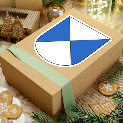 Neftenbach-blazon (Switzerland) (Coat of Arms) STICKER Vinyl Kiss-Cut Decal - The Sticker Space