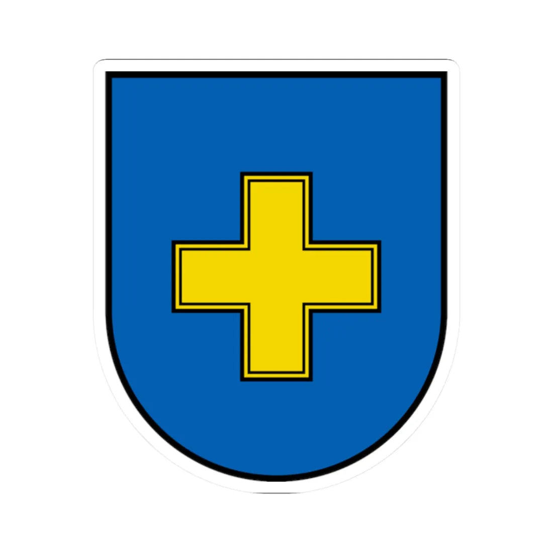 Nehvorosa герб (Ukraine) (Coat of Arms) STICKER Vinyl Kiss-Cut Decal 2 Inch White - The Sticker Space