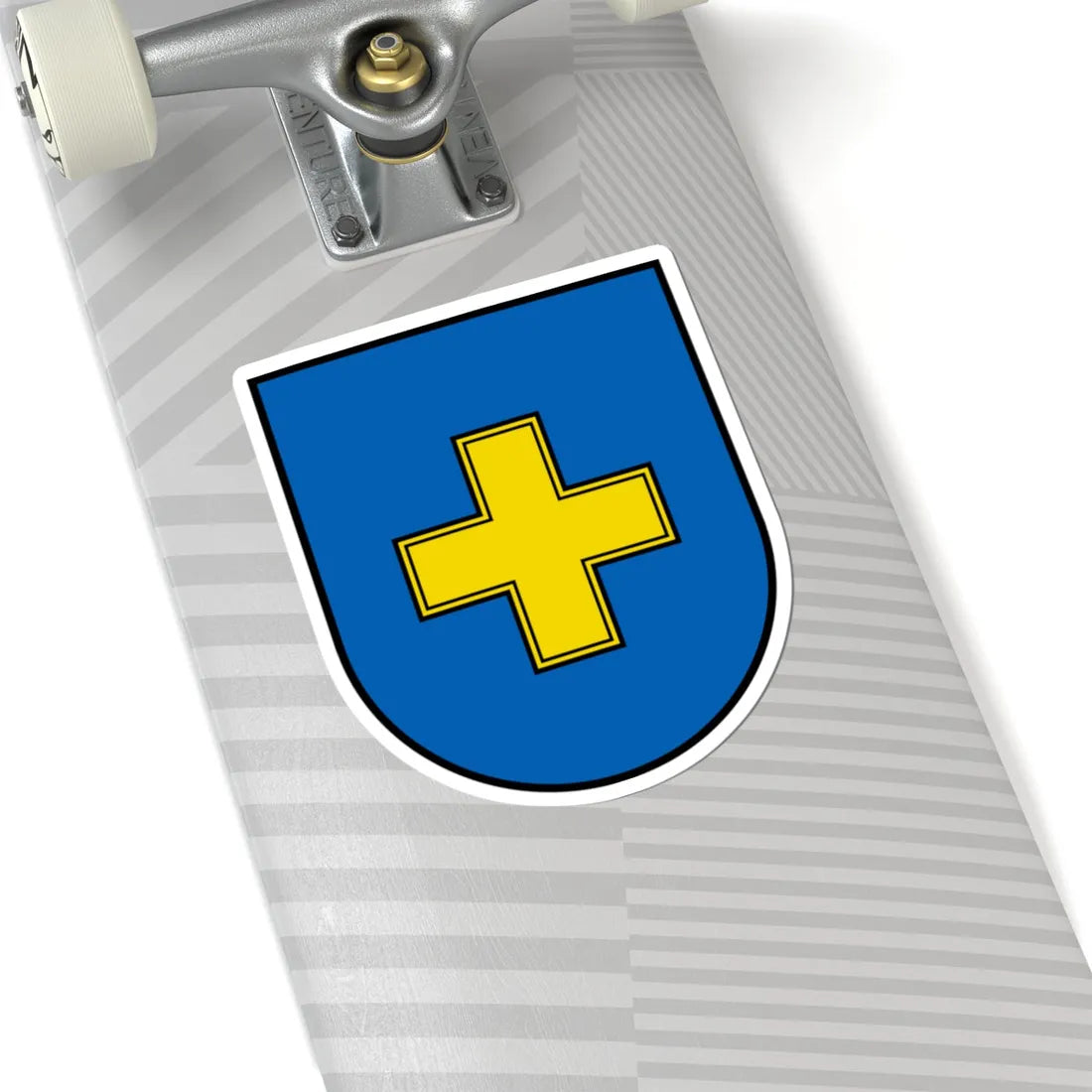 Nehvorosa герб (Ukraine) (Coat of Arms) STICKER Vinyl Kiss-Cut Decal - The Sticker Space