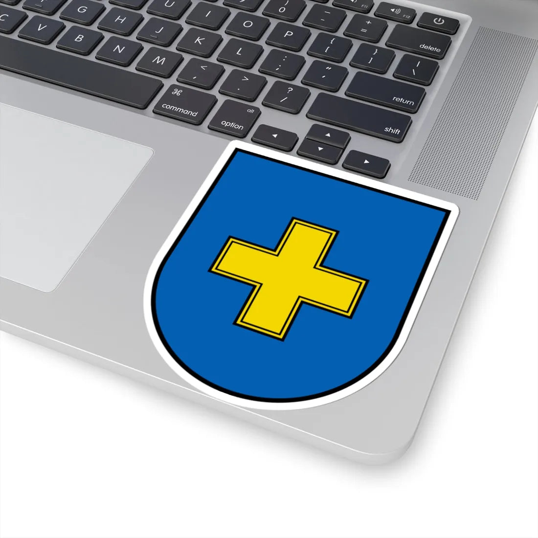 Nehvorosa герб (Ukraine) (Coat of Arms) STICKER Vinyl Kiss-Cut Decal - The Sticker Space