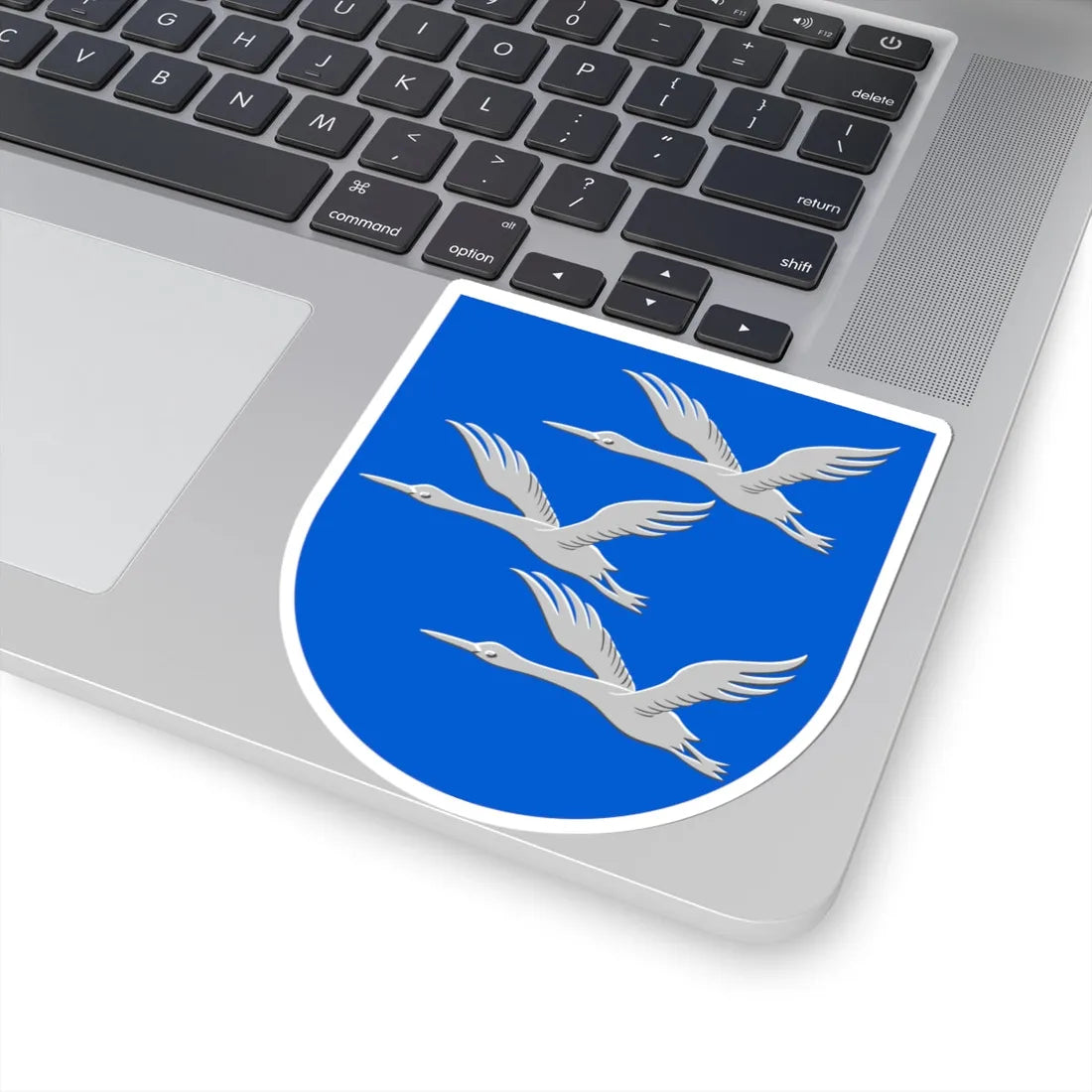 Äänekoski.vaakuna (Finland) (Coat of Arms) STICKER Vinyl Kiss-Cut Decal - The Sticker Space
