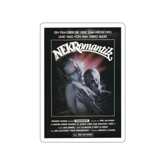 NEKROMANTIK 1988 Movie Poster STICKER Vinyl Die-Cut Decal 2 Inch - The Sticker Space