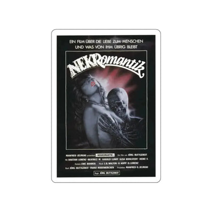 NEKROMANTIK 1988 Movie Poster STICKER Vinyl Die-Cut Decal 4 Inch - The Sticker Space