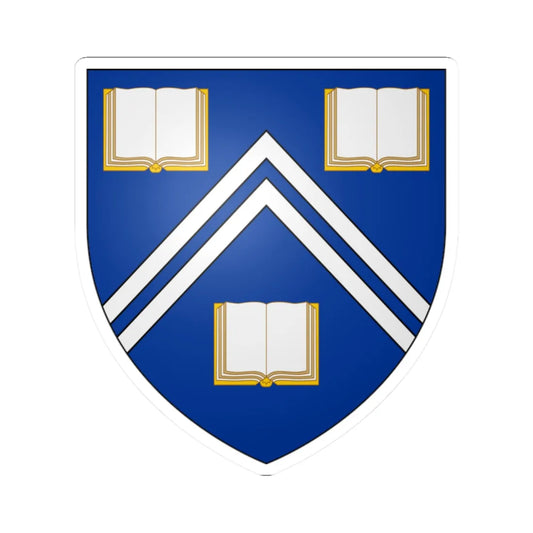 Nelson College Coat of Arms (New Zealand) (Coat of Arms) STICKER Vinyl Kiss-Cut Decal 2 Inch White - The Sticker Space