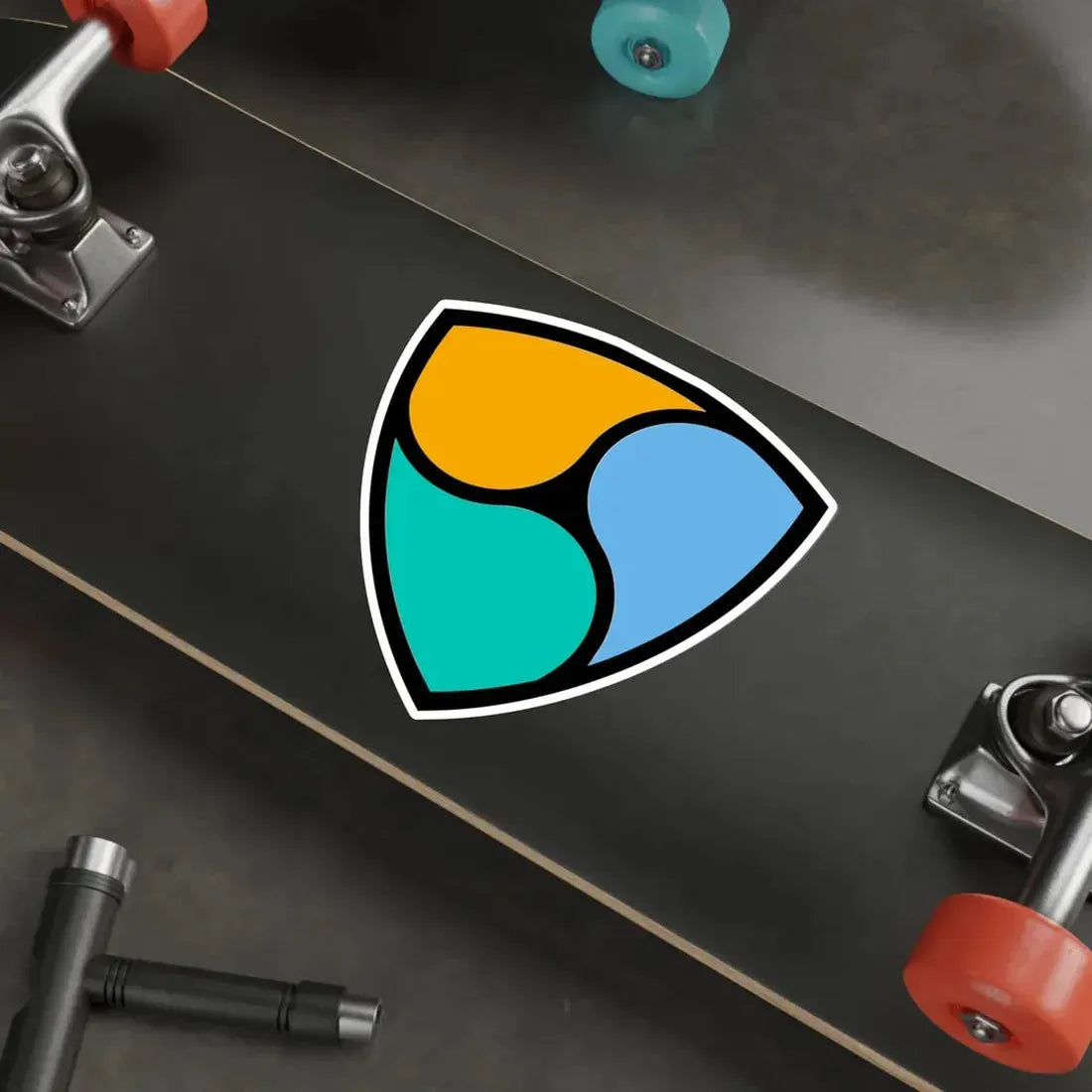 NEM XEM (Cryptocurrency) STICKER Vinyl Die-Cut Decal - The Sticker Space