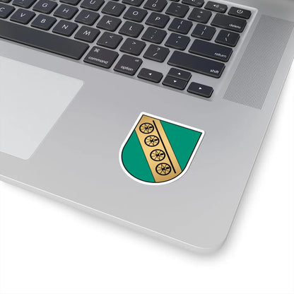 Nemakščiai COA (Lithuania) (Coat of Arms) STICKER Vinyl Kiss-Cut Decal - The Sticker Space