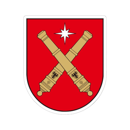 Nemunėlio Radviliškio herbas (Lithuania) (Coat of Arms) STICKER Vinyl Kiss-Cut Decal 6 Inch White - The Sticker Space