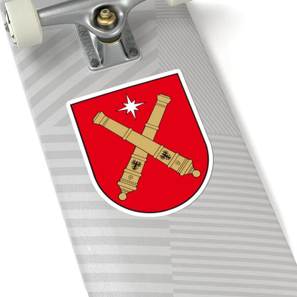 Nemunėlio Radviliškio herbas (Lithuania) (Coat of Arms) STICKER Vinyl Kiss-Cut Decal - The Sticker Space