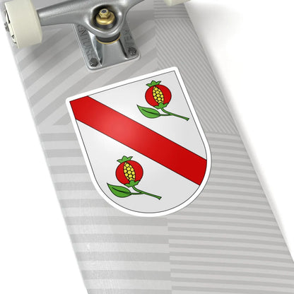 Nendaz-armoiries (Switzerland) (Coat of Arms) STICKER Vinyl Kiss-Cut Decal - The Sticker Space