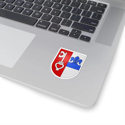 Nenzlingen-coat of arms (Switzerland) (Coat of Arms) STICKER Vinyl Kiss-Cut Decal - The Sticker Space