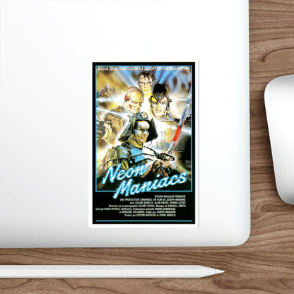 NEON MANIACS 1986 Movie Poster STICKER Vinyl Die-Cut Decal-The Sticker Space