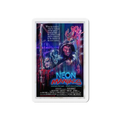 NEON MANIACS (3) 1986 Movie Poster - Refrigerator Magnet - The Sticker Space