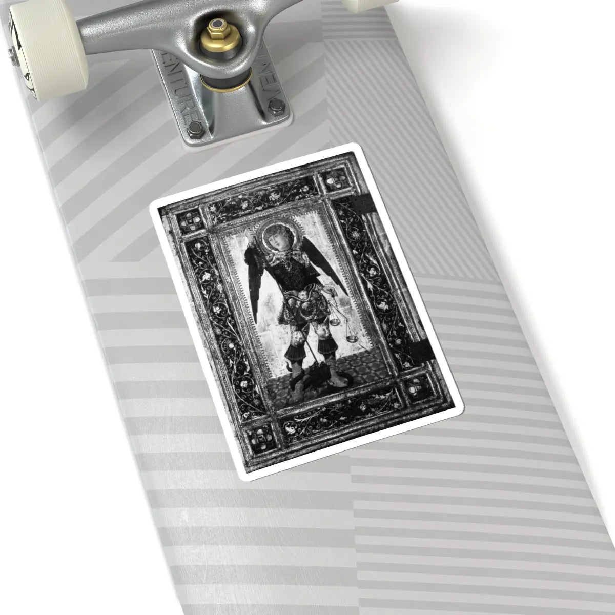 SKU:TSS-STICK-NRCD-6X6-3 Sizes:6" × 6" Types:White