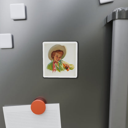 Nesbitt's Soda advertising illustration (Magazine Illustration) Refrigerator Magnet-The Sticker Space