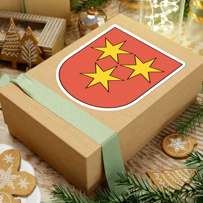 Neschwil coat of arms (Switzerland) (Coat of Arms) STICKER Vinyl Kiss-Cut Decal - The Sticker Space