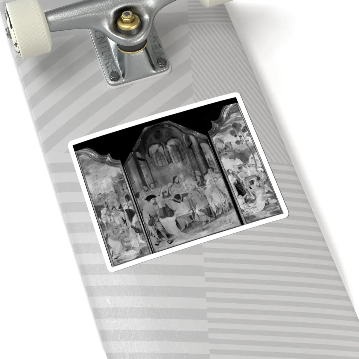 SKU:TSS-STICK-NTHNTW-6X6-14 Sizes:6" × 6" Types:White