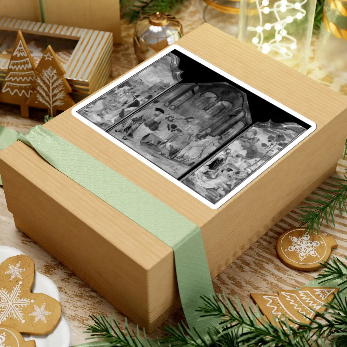 SKU:TSS-STICK-NTHNTW-6X6-14 Sizes:6" × 6" Types:White