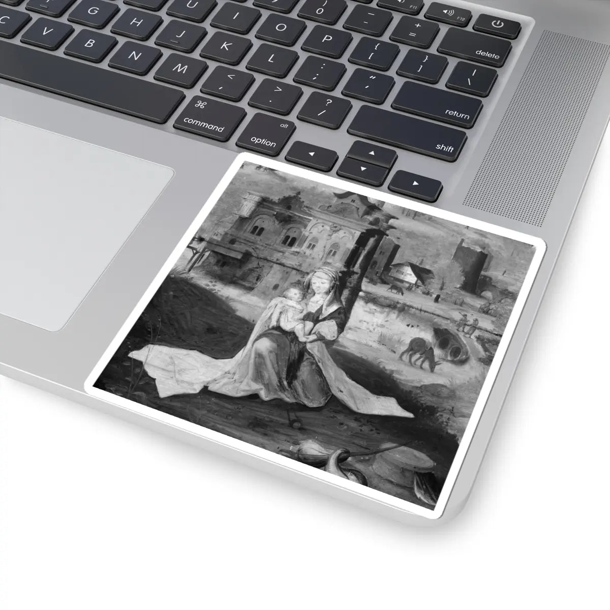 SKU:TSS-STICK-NTHNTW-4X4-22 Sizes:4" × 4" Types:White